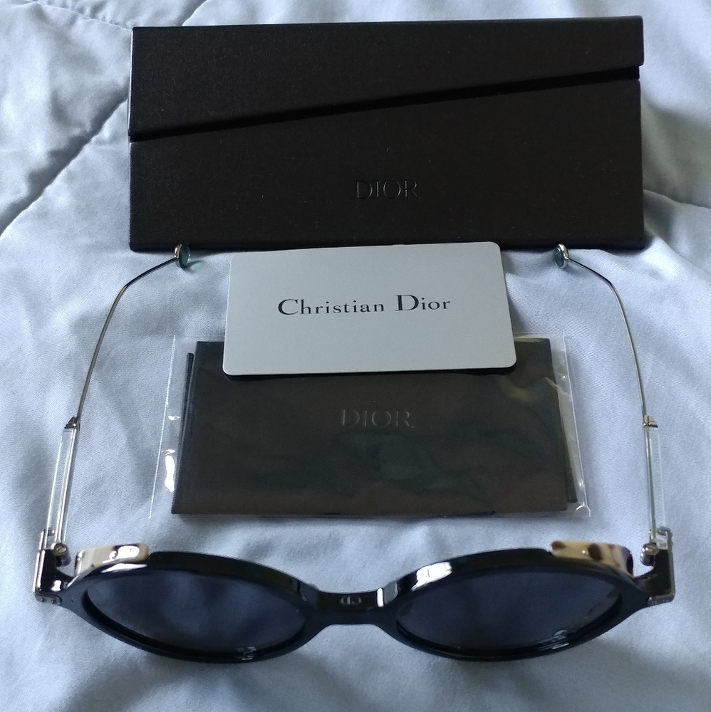 🆕 CHRISTIAN DIOR Umbrage Round Sunglasses - Picture 2 of 6